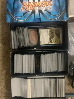 Magic: The Gathering Mixed Card Lot Standard Size Bulk Cards in Boxes, Decks - Image 4