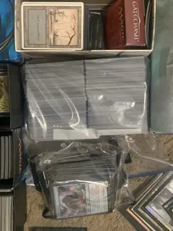 Magic: The Gathering Mixed Card Lot Standard Size Bulk Cards in Boxes, Decks - Image 5