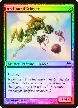 Arcbound Stinger FOIL Modern Masters PLD Artifact Common MAGIC CARD ABUGames - Image 1