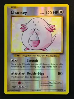POKEMON CARD Chansey 70/108 Evolutions Reverse Holo Mint Pack Fresh Free P&P 2 - Image 1