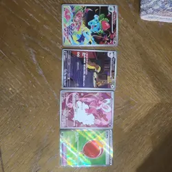 Pokemon TCG Ivysaur Mawile Medicham Trainer Holo Lot 4 Cards - Image 1