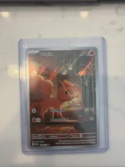 Pokemon TCG Mega Evolution Vulpix Card 138/132 Secret Rare, Near Mint Condition - Image 1