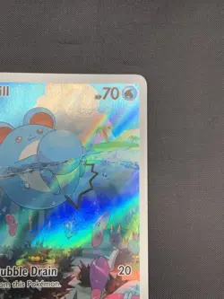 Pokemon Marill IR TCG 204/193 Paldea Evolved Illustration Rare Holo Card - Image 3