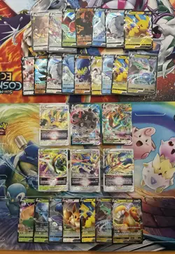 Pokemon Card Lot Full Art Alt Art Fire Dragonite Blastoise Rayquaza Pikachu - Image 1