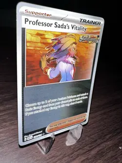 Professor Sada's Vitality- 170/182- Reverse Holo Pokemon Paradox Rift - Image 3