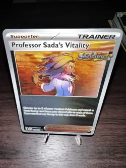 Professor Sada's Vitality- 170/182- Reverse Holo Pokemon Paradox Rift - Image 4