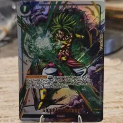 Bandai Dragon Ball Super Card Game Gigantic Meteor Saiyan FS03-15 Extra Holo - Image 1