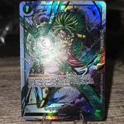 Bandai Dragon Ball Super Card Game Gigantic Meteor Saiyan FS03-15 Extra Holo - Image 3