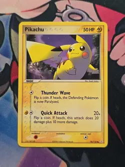 PIKACHU 78/110 - Non-Holo - COMMON - EX Holon Phantoms - POKEMON CARD - NM TCG - Image 1