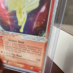 Pokemon Ninetales ex Swirl EX Hidden Legends Holo Ultra Rare Card English 2004 - Image 3