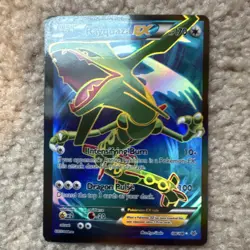 Pokemon Rayquaza EX 104/108 Roaring Skies Holo 2015 Basic 2 Cards English - Image 3