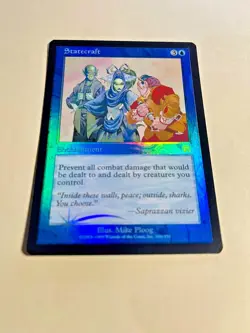 Mercadian Masques Foil: Statecraft Magic Card - Foil - Lightly Played - Image 1