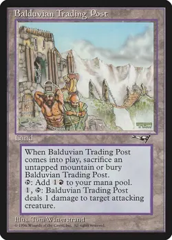 Balduvian Trading Post 1x MtG Alliances ALL SP/NM - Image 1