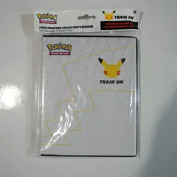 Pokemon 25th Anniversary Jumbo Pikachu First Partner Collector's Binder SEALED 820650809606 - Image 1