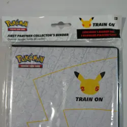Pokemon 25th Anniversary Jumbo Pikachu First Partner Collector's Binder SEALED 820650809606 - Image 2