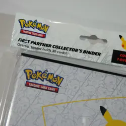 Pokemon 25th Anniversary Jumbo Pikachu First Partner Collector's Binder SEALED 820650809606 - Image 4