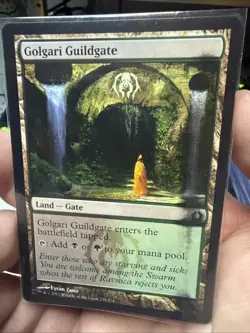 Golgari Guildgate Return to Ravnica Misprint Ink Error - Image 1