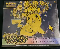 Sealed Exclusive Pokemon Center Surging Sparks Elite Trainer Box - Image 1