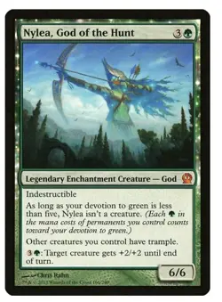 1x MTG Nylea, God of the Hunt - Theros Mythic God! NM Mint! - Image 1
