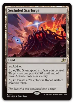 Secluded Starforge #257 (NM) Edge of Eternities EOE Magic MTG - Image 1