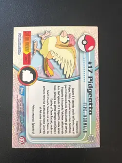 Pokemon Pidgeotto #17 Holo Topps Serie 1 Blue Logo ITA - Image 2