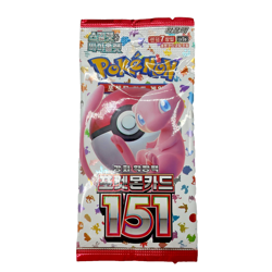 Lot of (100) Pokemon TCG Korean 151 SV2a Booster Packs SEALED Auction #4 - Image 2