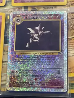 Pokemon Haunter Legendary Coll. Reverse Holo #46 PSA 9 Mint - Image 4