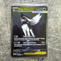 Pokemon Mega Absol EX TCG 180/132 Mega Evolution Sir NM Condition - Image 1