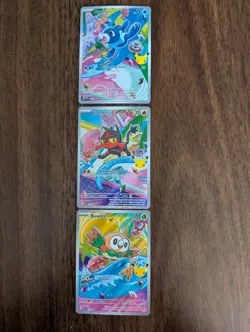 Pokemon First Partner Illustration Collection - Alolan Starter Set - Pokemon TCG - Image 1