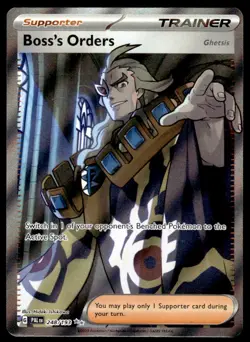 Pokemon TCG SV02: Paldea Evolved #248/193 Boss's Orders NM - Image 1