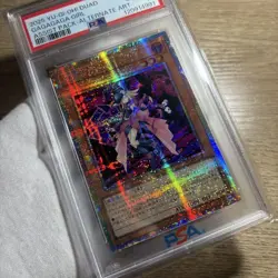 YuGiOh PSA10 Gagaga Girl Prismatic Secret Rare Asia DUAD JPS01 Ultra Rare - Image 2