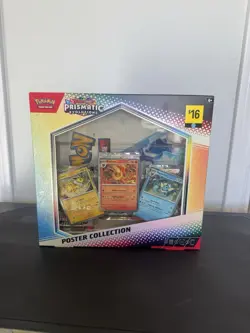 Pokemon TCG Scarlet & Violet Prismatic Evolutions Poster Collection Box - Image 1