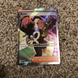 Pokemon Ryme 221/197 Obsidian Flames SV Ultra Rare Full Art Trainer - Image 1