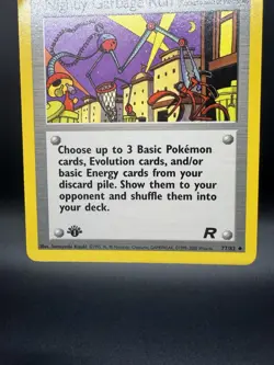 Pokemon TCG Nightly Garbage Run 77/82 1st Edition Team Rocket Vintage WoTC LP - Image 3