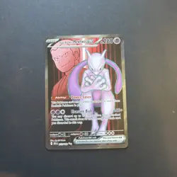Pokemon Team Rocket's Mewtwo EX 213/182 Sv10 Destined Rivals Ultra Rare - Image 1