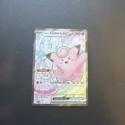 Lillies Clefairy EX Pokemon Journey Together 173/159 Ultra Full Art Holo NM - Image 1