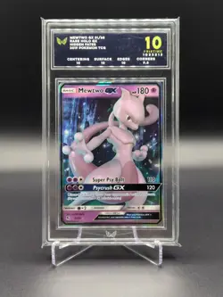 Pokemon Mewtwo GX Hidden Fates 31/68 ARK 10 Pristine - Image 1