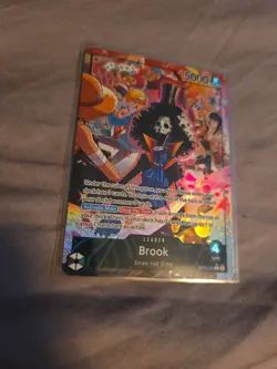 One Piece TCG English OP15-022 Brook Leader Alt Art Parallel! 🔥 - Image 1