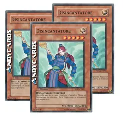 DISINCANTATORE 3x (Disenchanter) • Comune • SDSC IT002 • 1Ed • Yugioh ANDYCARDS - Image 1