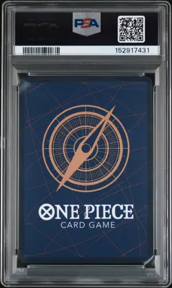 2025 ONE PIECE OP11-A FIST OF DIVINE SPEED ALTERNATE ART #080 GEAR TWO PSA 10 - Image 2
