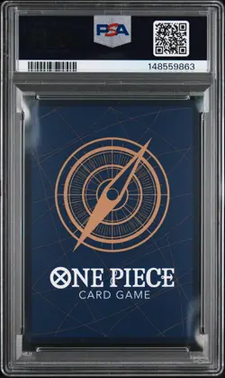 2025 ONE PIECE JPN OP11-A FIST OF DIVINE SPEED ALTERNATE ART GEAR TWO PSA 10 - Image 2