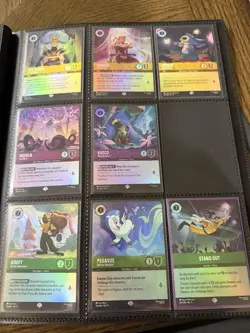 Disney Lorcana Fabled Complete non foil Set Of 204 Plus tons Foils And 14 Epics - Image 2