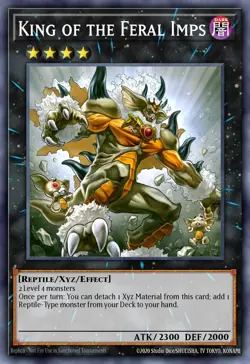 BLMM-EN154 King of the Feral Imps Starlight Rare YuGiOh Preorder - Image 1