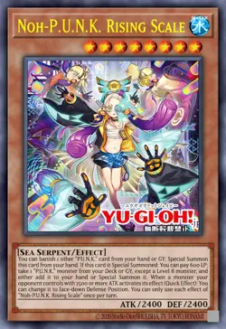 BLMM-EN050 Noh-P.U.N.K. Rising Scale Starlight Rare YuGiOh Preorder - Image 1