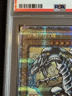 YuGiOh PSA10 Blue Eyes White Dragon NYC1 Post Office Promo Collector Card - Image 2