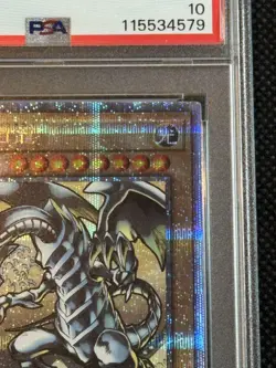 YuGiOh PSA10 Blue Eyes White Dragon NYC1 Post Office Promo Collector Card - Image 3