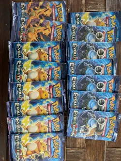 Pokemon XY Evolutions Individual loose booster pack price listed is per pack - Image 1