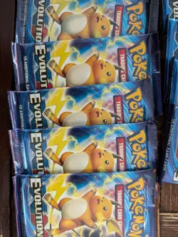 Pokemon XY Evolutions Individual loose booster pack price listed is per pack - Image 3