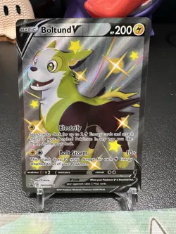 Boltund V Black Star Promo - SWSH085 Sword & Shield Promos - Pokemon TCG Card NM - Image 1