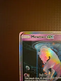 Mewtwo GX 78/73 Secret Rare Shining Legends NM Pokemon Card (Mew Tube) 2017 - Image 3
